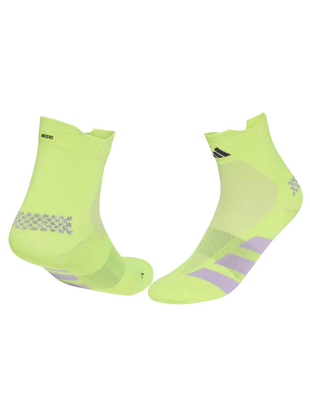 Adidas Men's Running Adizero Trainer Socks - M - Bright Yellow