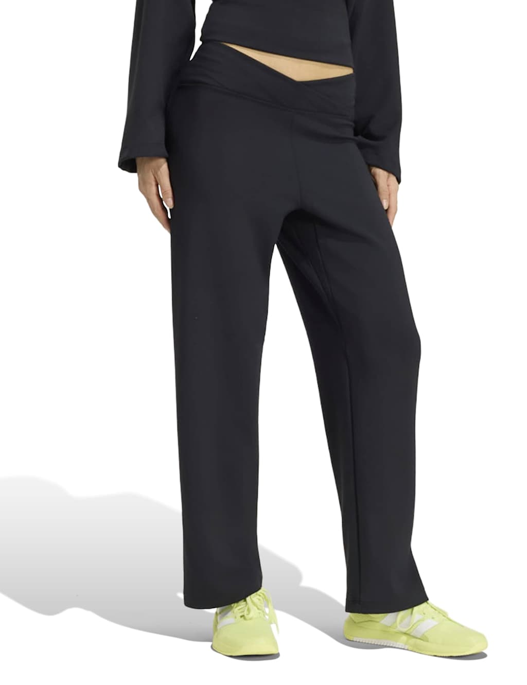 Adidas Women's Motion Essentials Relaxed Joggers - Extra Small - Black