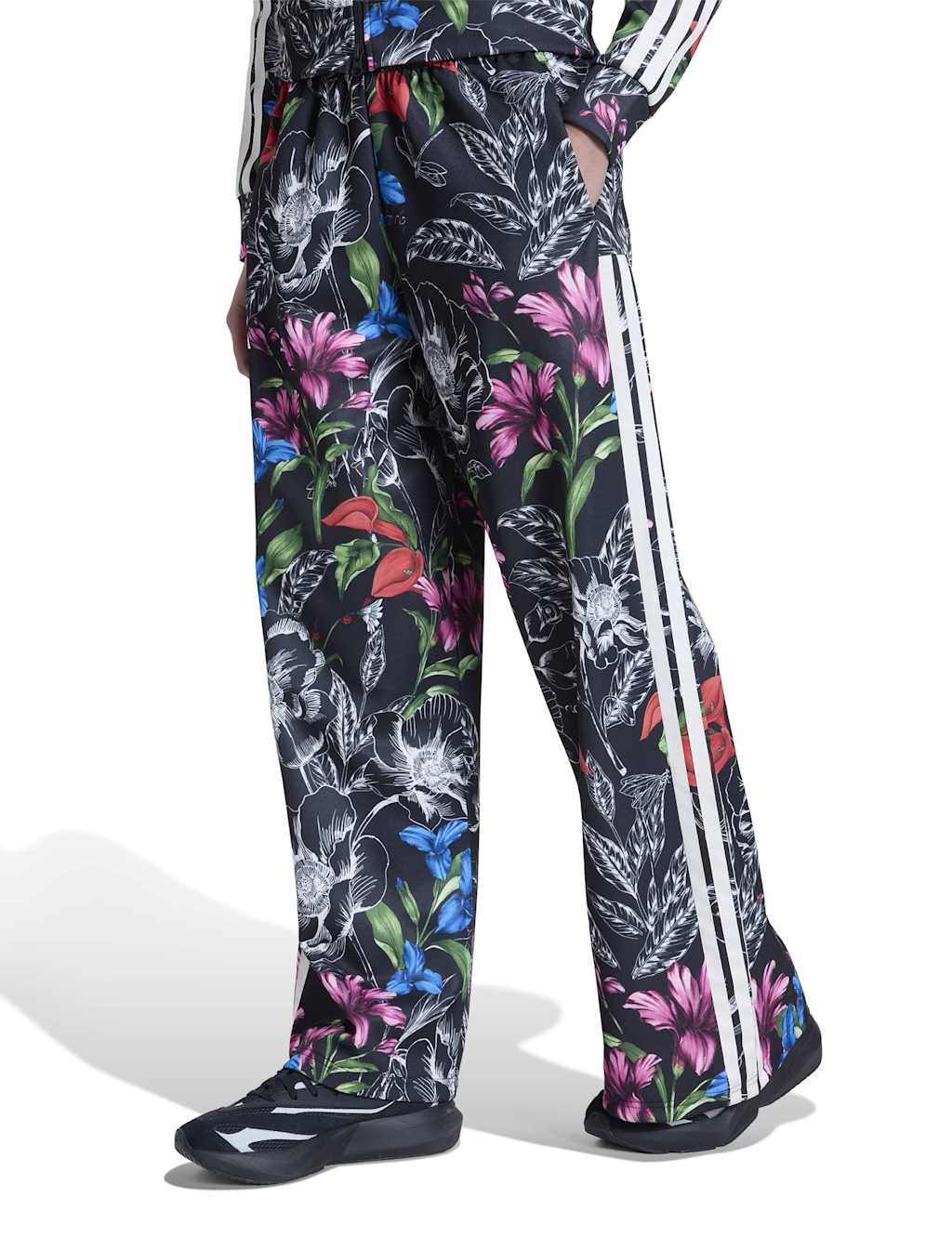 Adidas Women's Rio House of Tiro Floral Joggers - Small - Multi