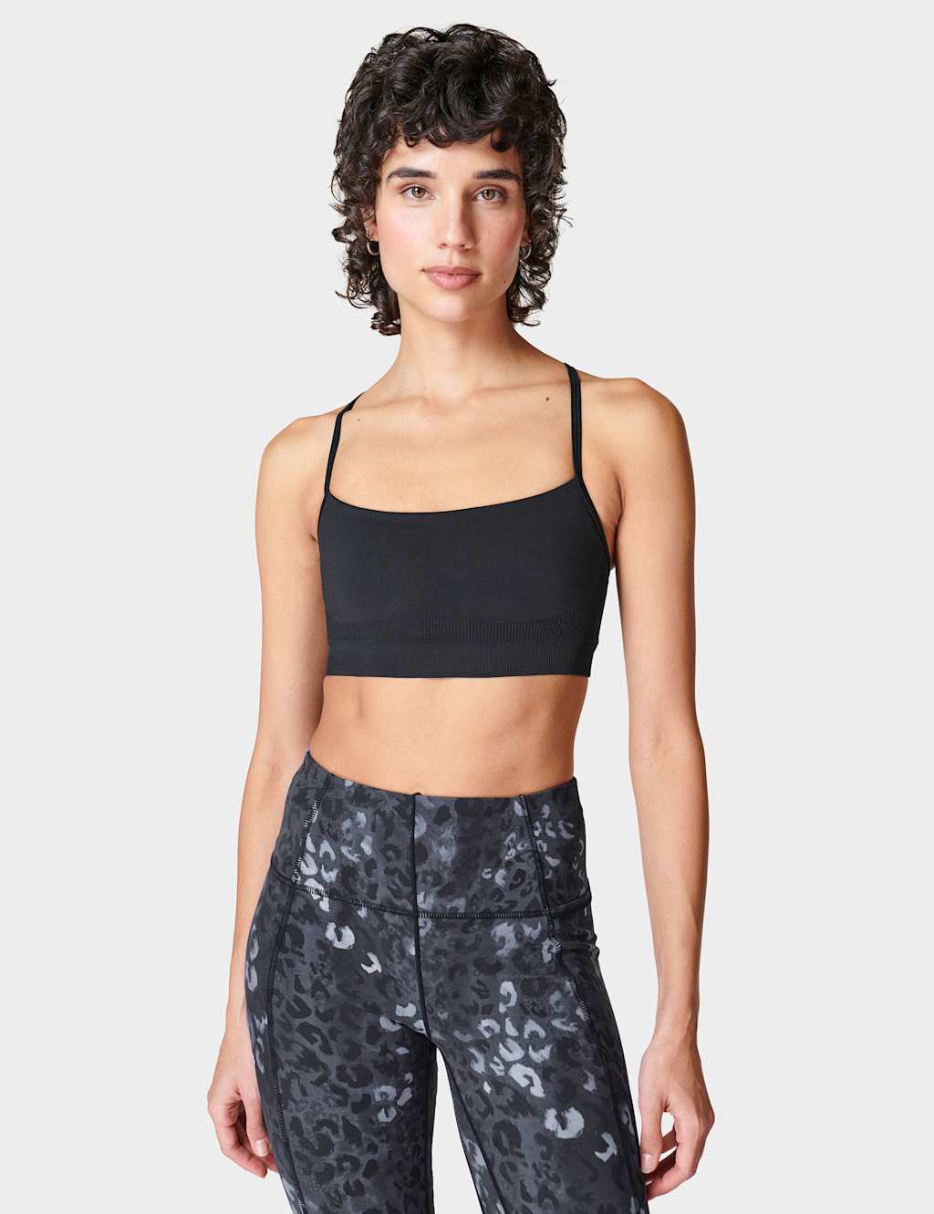 Sweaty Betty Women's Spirit Restored Yoga Bra - Extra Small - Black
