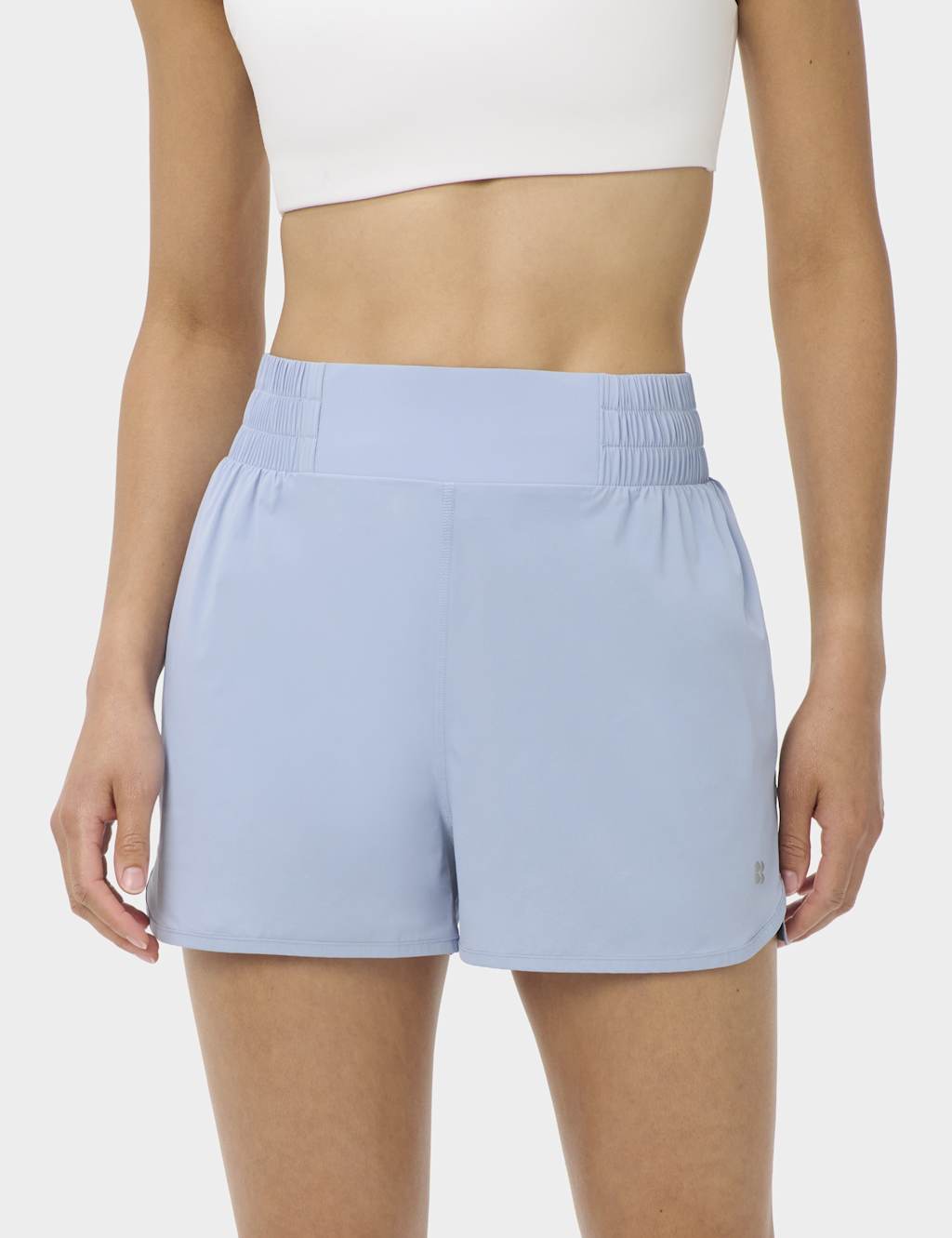 Sweaty Betty Women's Running Shell Shorts - Extra Small - Light Blue