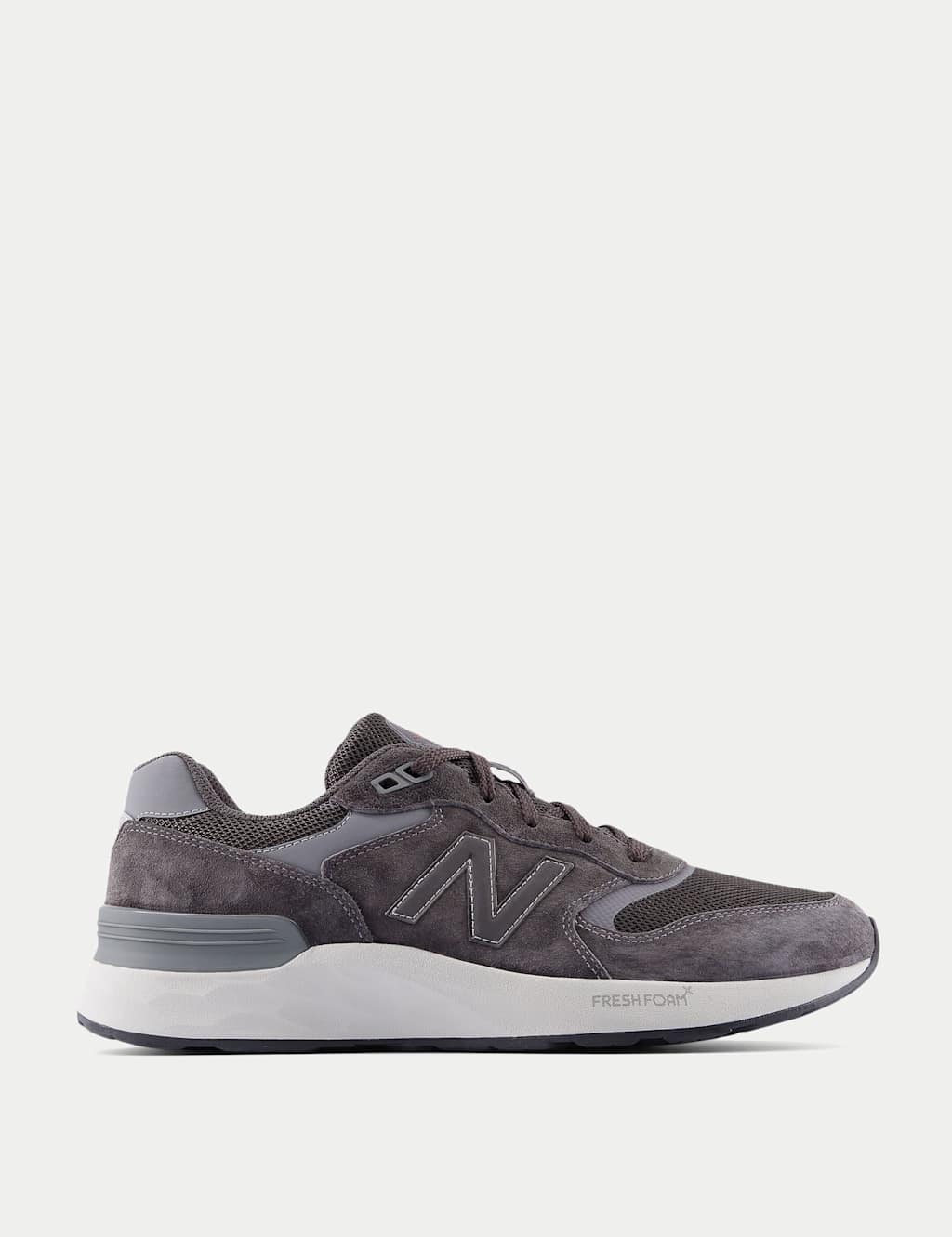 New Balance Men's Fresh Foam Walking 880 V6 Trainers - 9 - Grey Mix