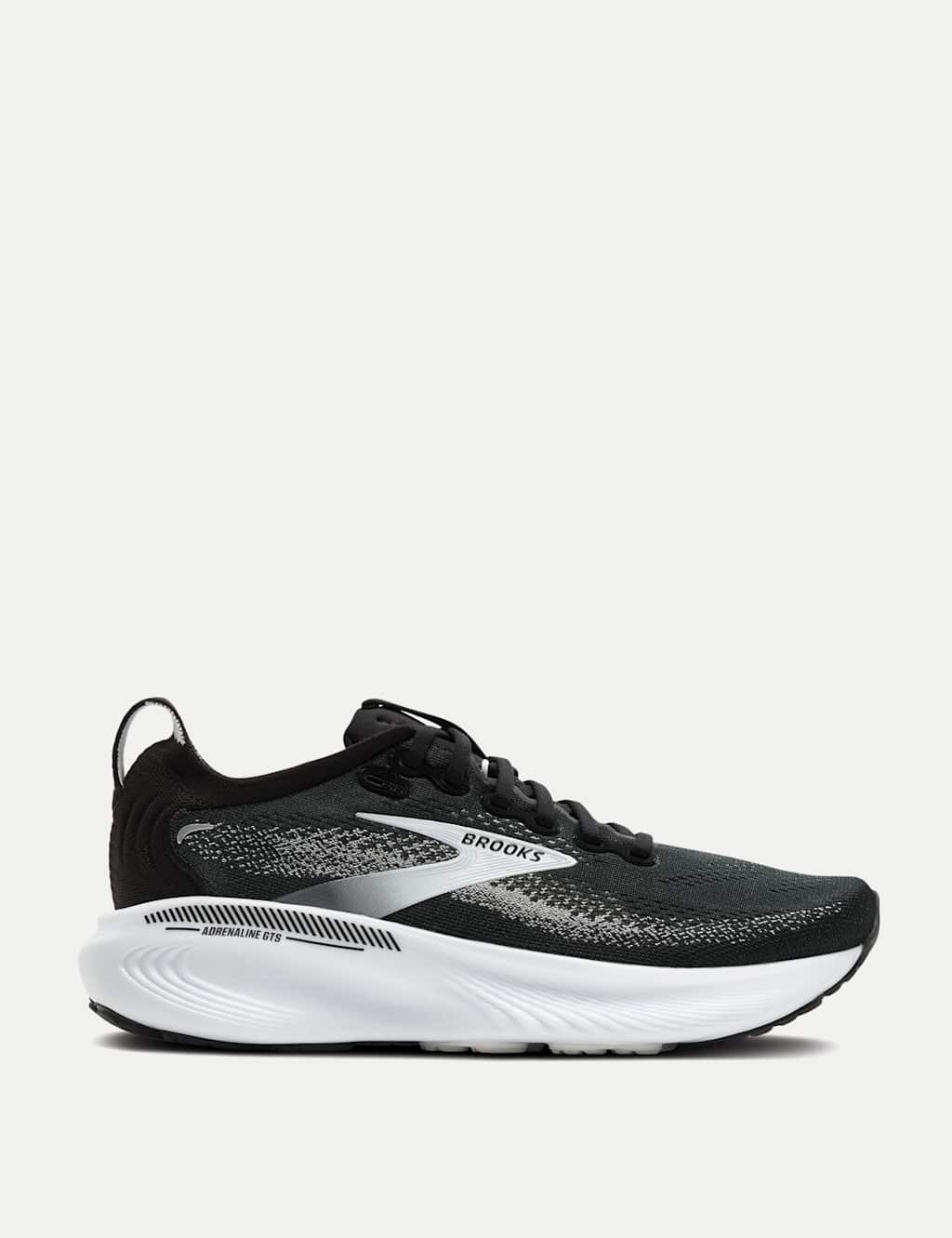 Brooks Women's Adrenaline GTS 25 Running Trainers - 5½ - Black Mix - Available at M&S
