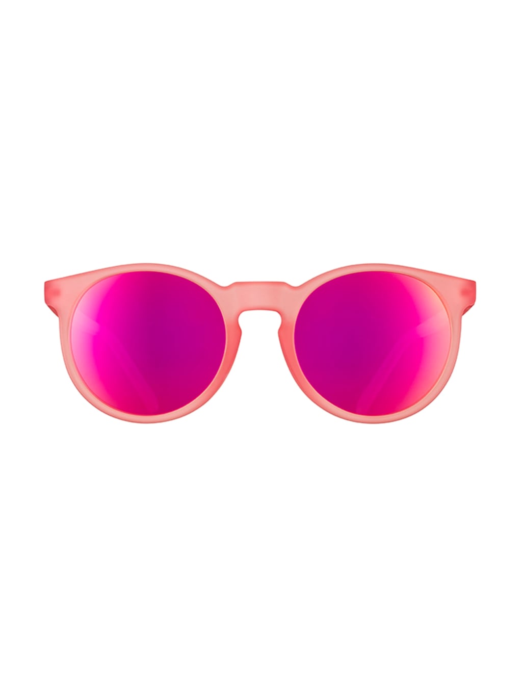 Goodr Women's Round Polarised Sunglasses - Pink