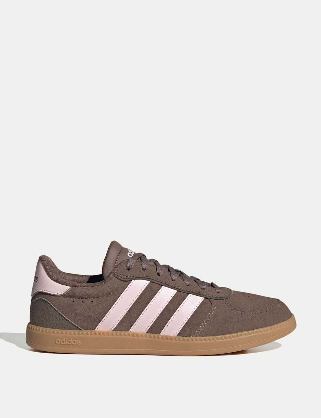 Adidas Women's Breaknet Sleek Shoes - 6 - Brown