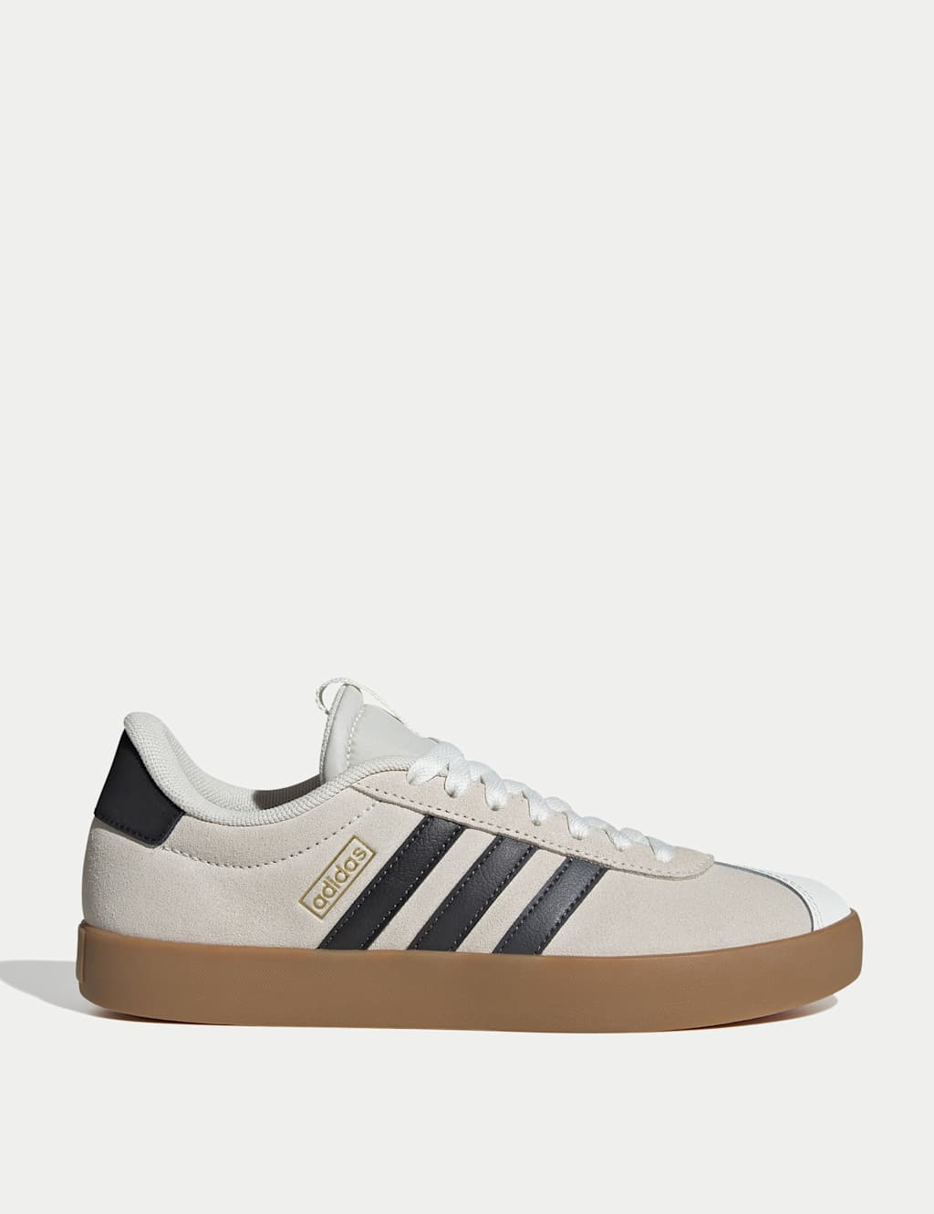 Adidas Women's VL Court 3.0 Shoes - 6 - Stone