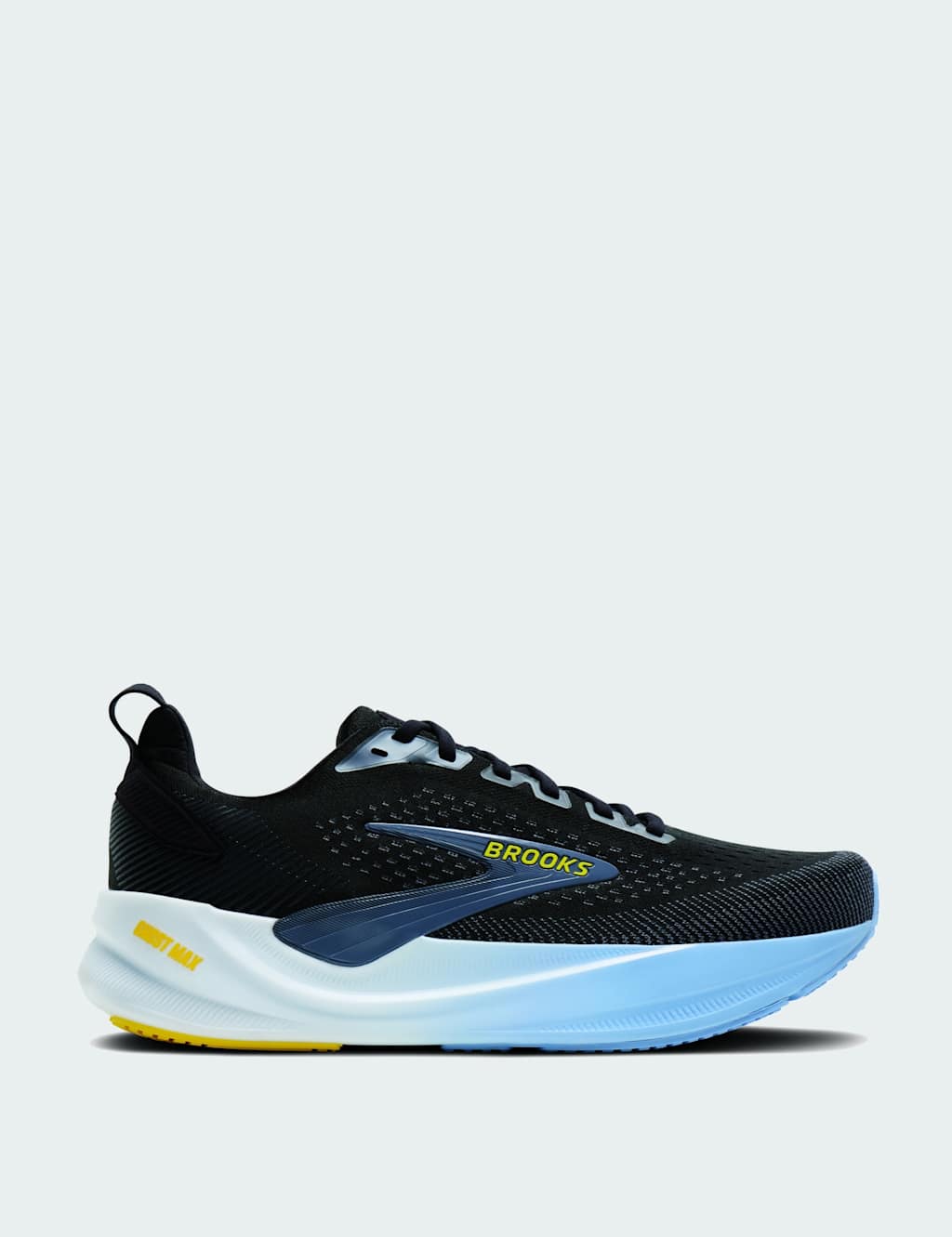 Brooks Men's Ghost Max 4 Trainers - 9½ - Black Mix - Available at M&S