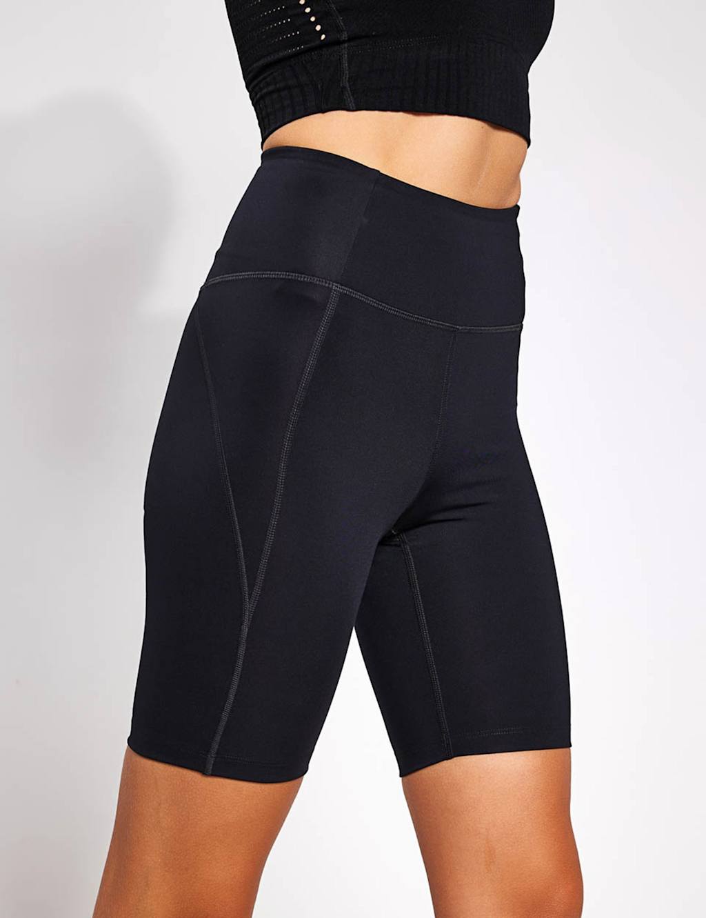 Womenfriend Collective Women's High Waisted Bike Shorts - Small - Black