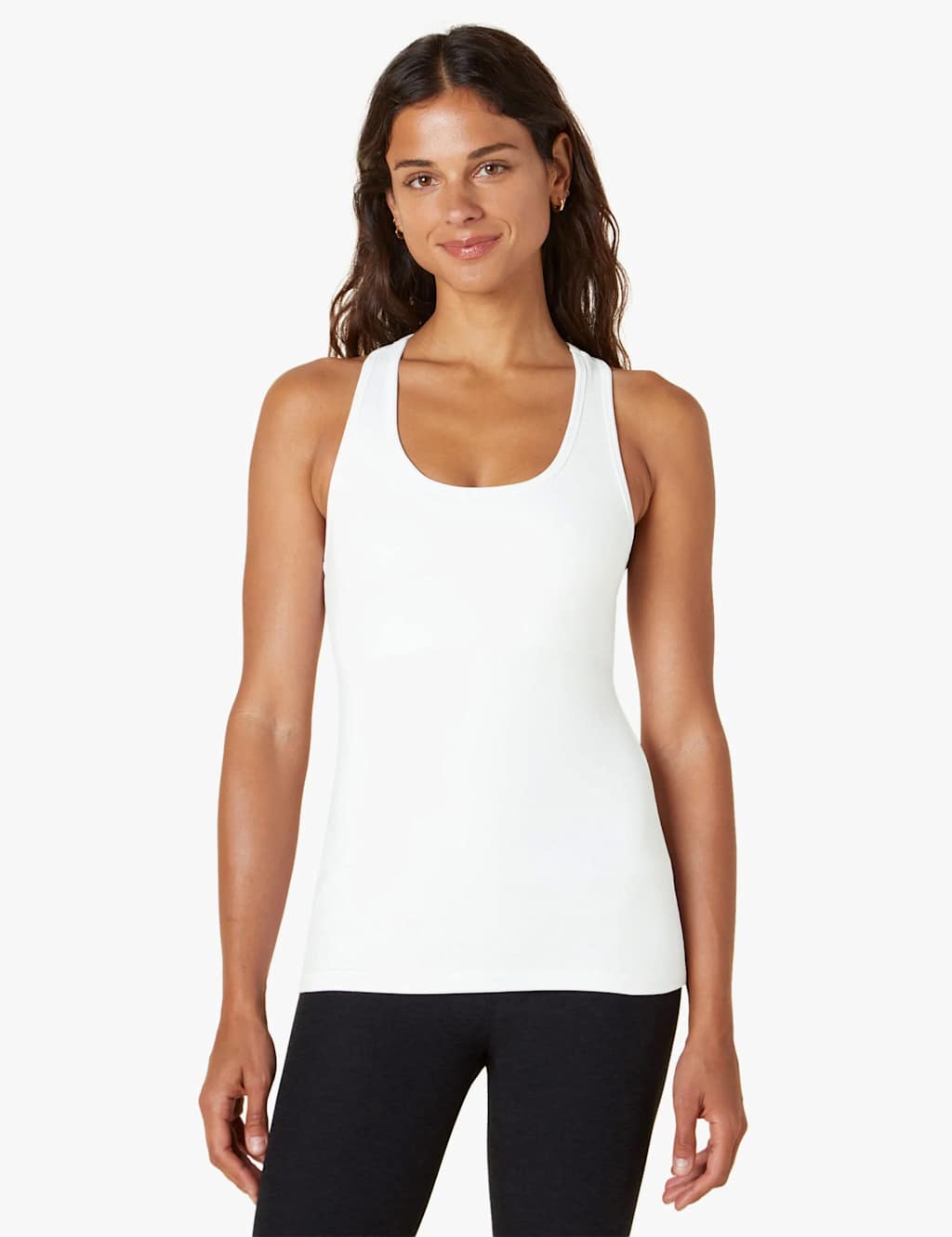 Beyond Yoga Women's Spacedye Step Up Racer Back Vest Top - Extra Small - Black/Grey