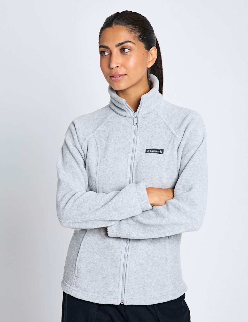 Columbia Women's Benton Springs Zip Up Fleece Jacket - Large - Blue