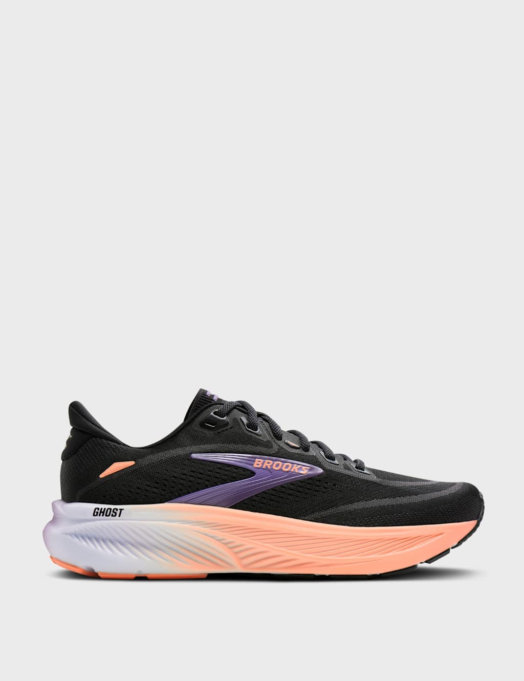 Brooks Women's Ghost 18 Trainers - 5½ - Black Mix - Available at M&S