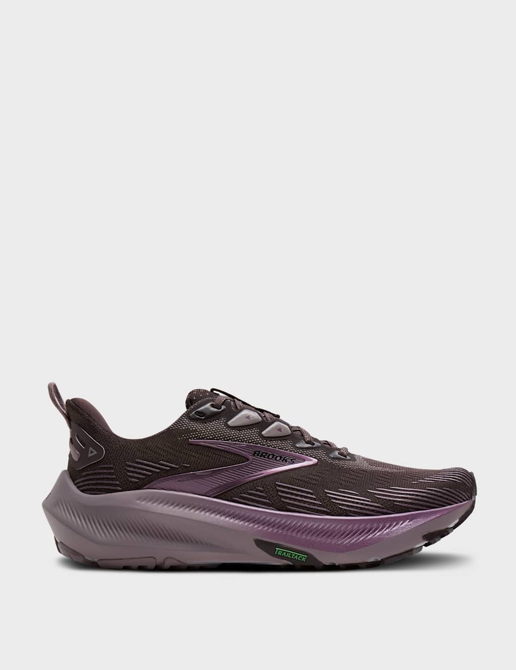 Brooks Women's Ghost Trail Running Trainers - 6½ - Dark Purple - Available at M&S