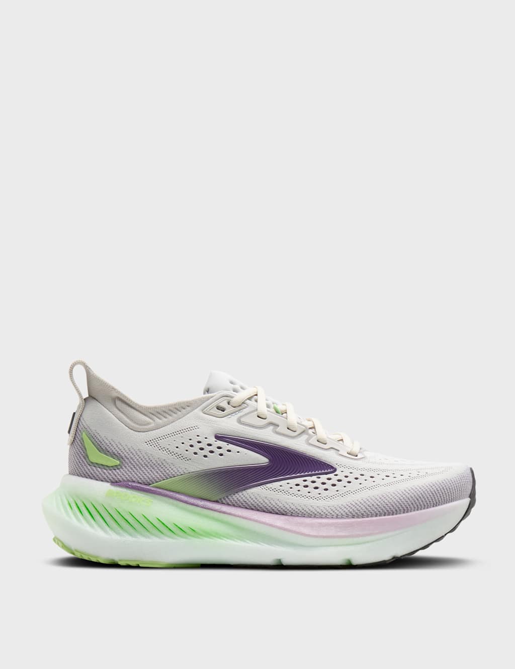 Brooks Women's Glycerin 23 Running Trainers - 7 - Grey Mix - Available at M&S