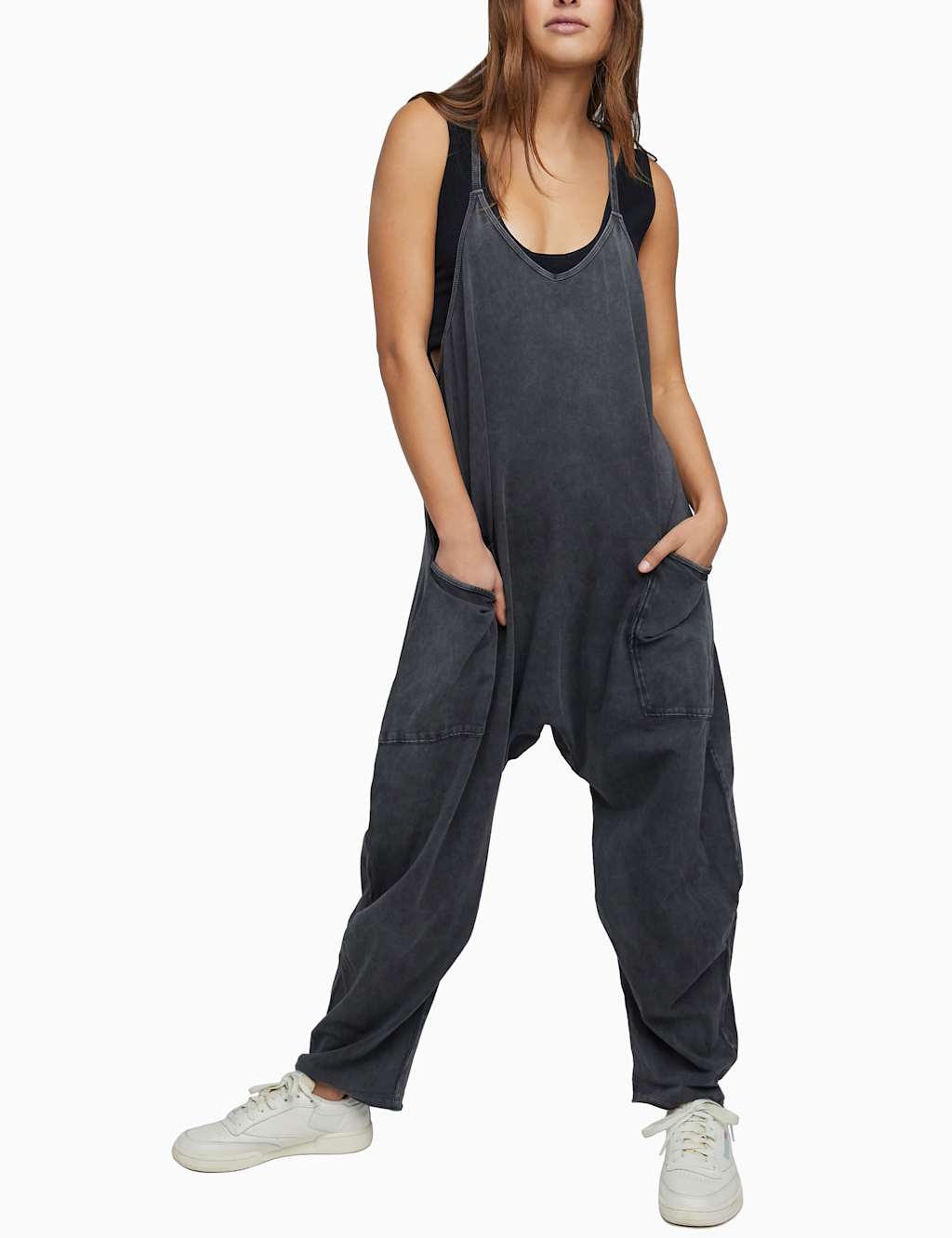 Fp Movement Women's Cotton Rich Hot Shot Jumpsuit - Medium - Black