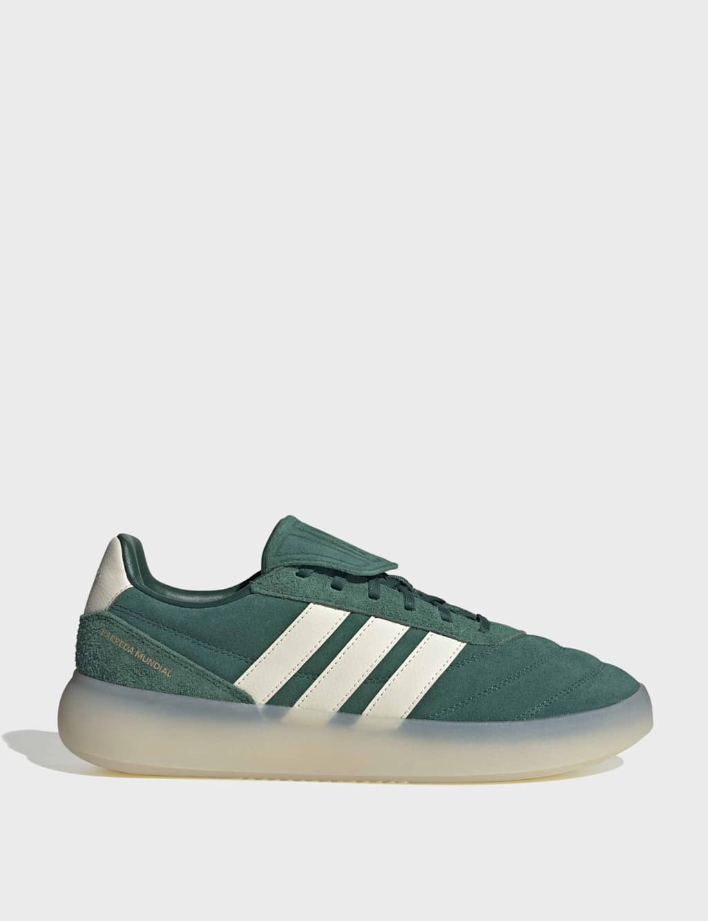 Adidas Women's Barreda Mundial Leather Trainers - 8 - Green