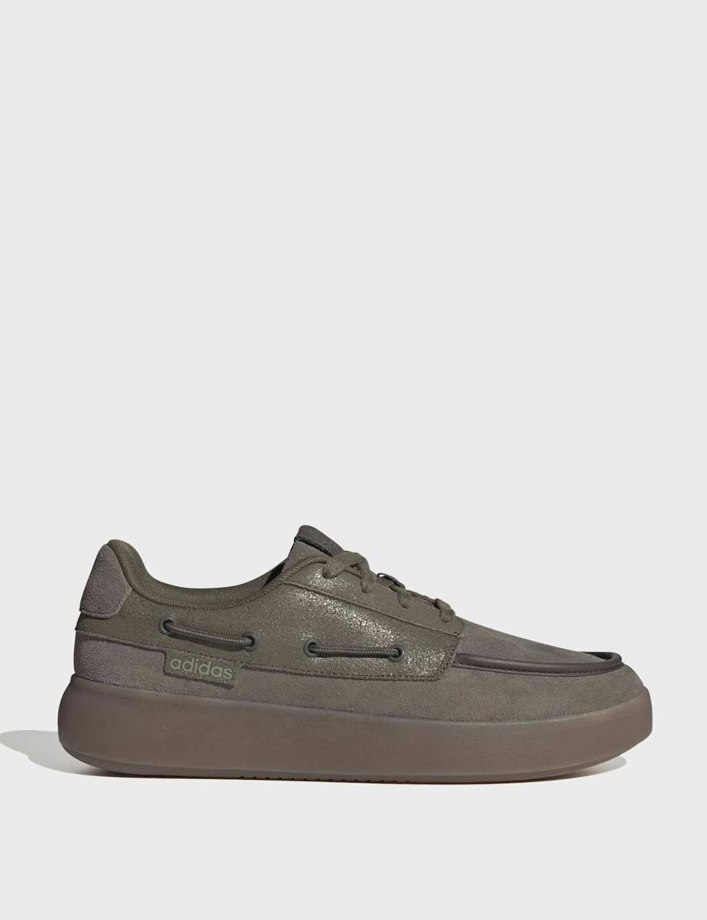 Adidas Men's Barreda Decode Suede Trainers - 7 - Khaki