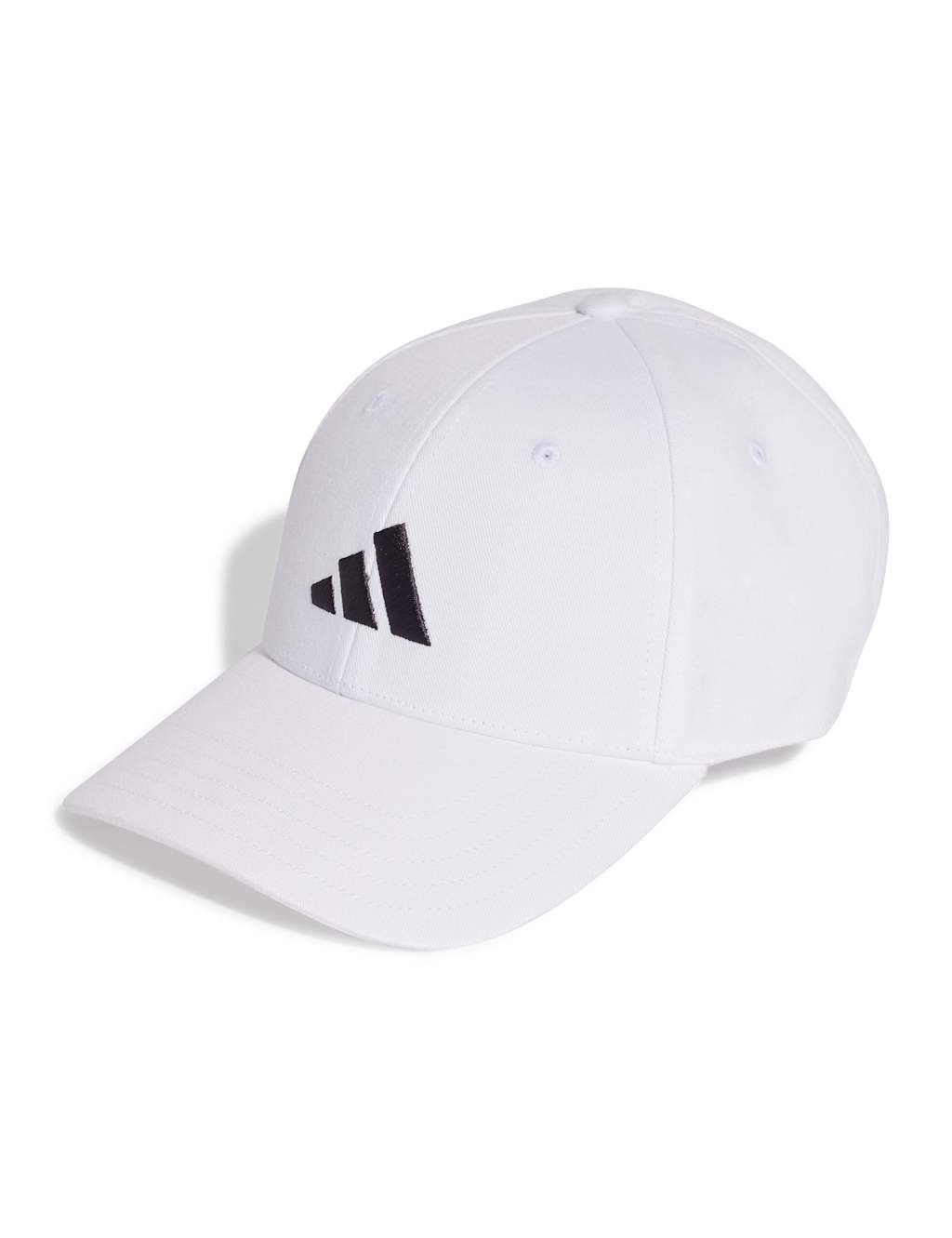 Adidas Men's Pure Cotton New Logo Baseball Cap - White
