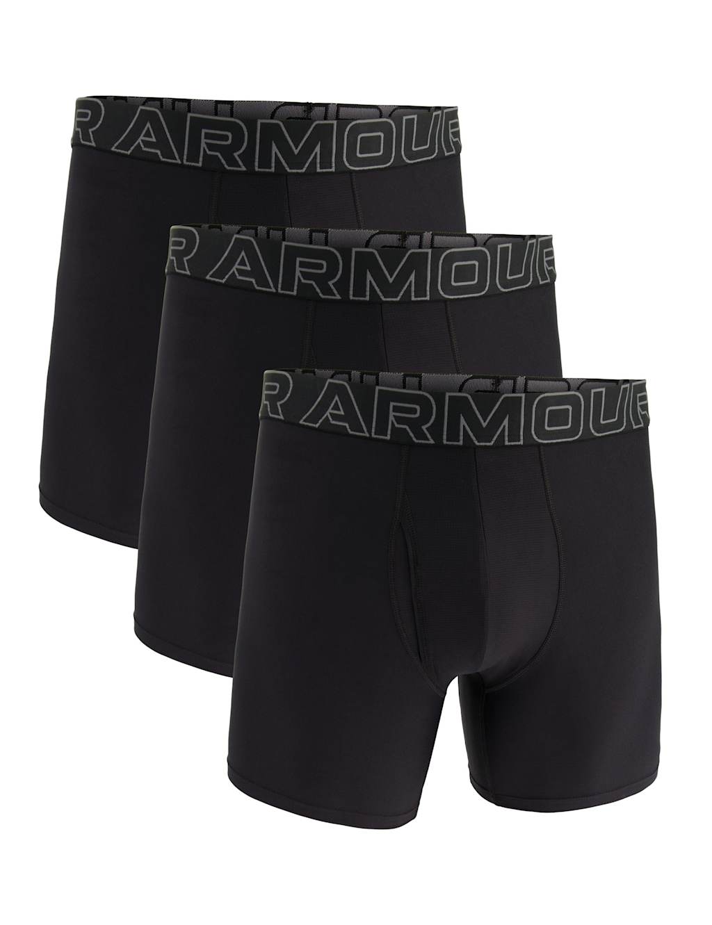 Under Armour Men's 3 Pack Performance Tech Boxers - S - Black