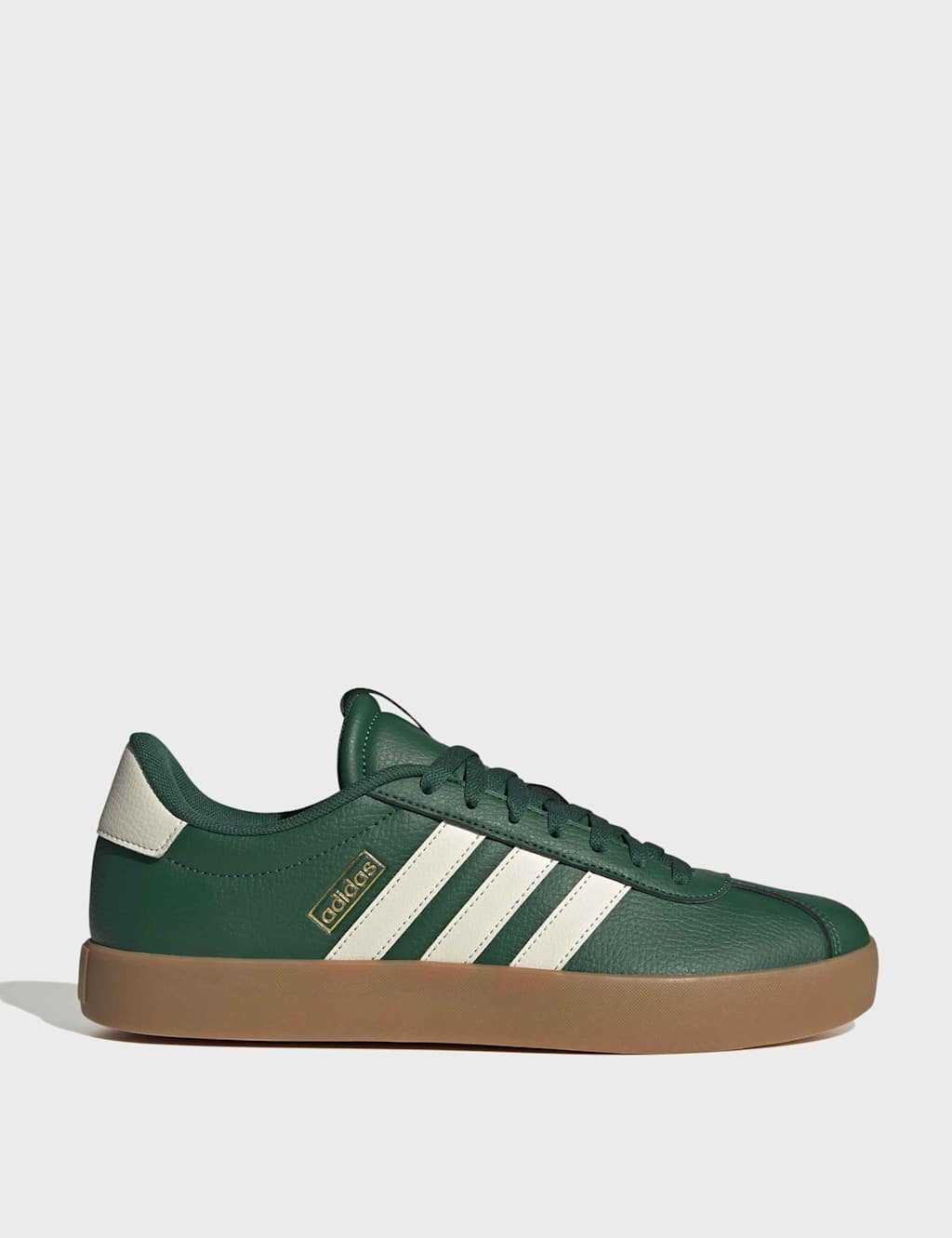Adidas Men's VL Court 3.0 Leather Trainers - 11 - Green
