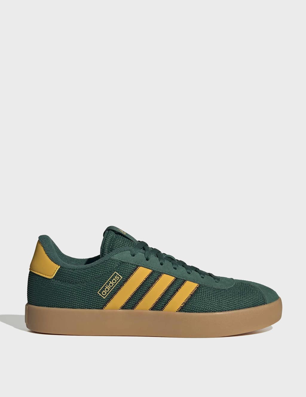 Adidas Men's VL Court 3.0 Leather Trainers - 10 - Black Mix