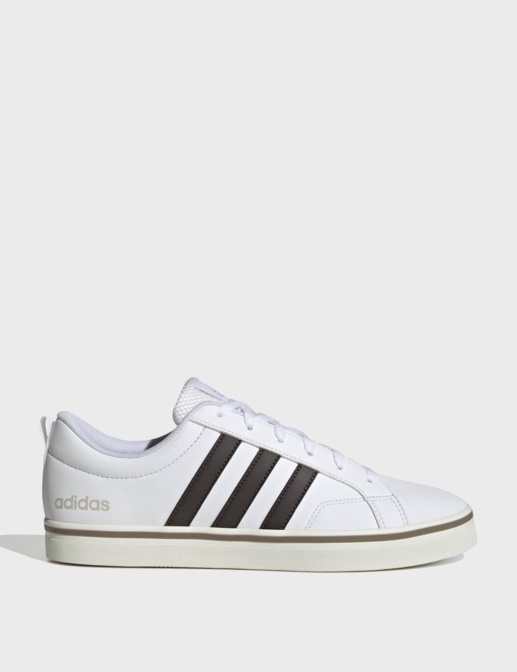 Adidas Men's VS Pace 2.0 Stripe Trainers - 7 - White