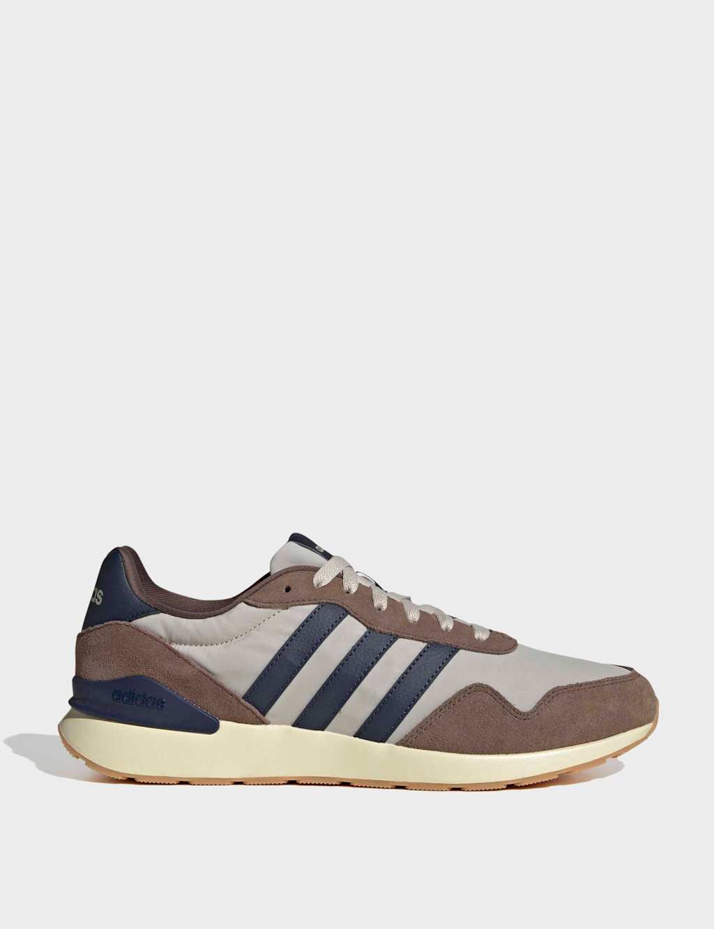 Adidas Men's Run 60s 4.0 Shoes - 8 - Brown Mix
