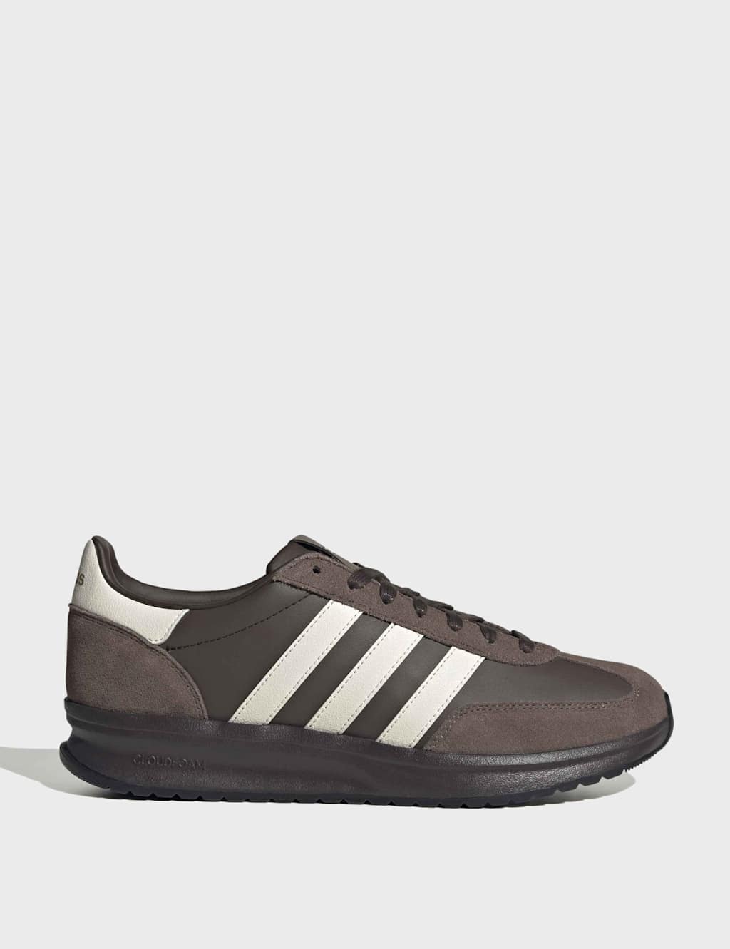Adidas Men's Run 70s 2.0 Stripe Trainers - 8 - Brown