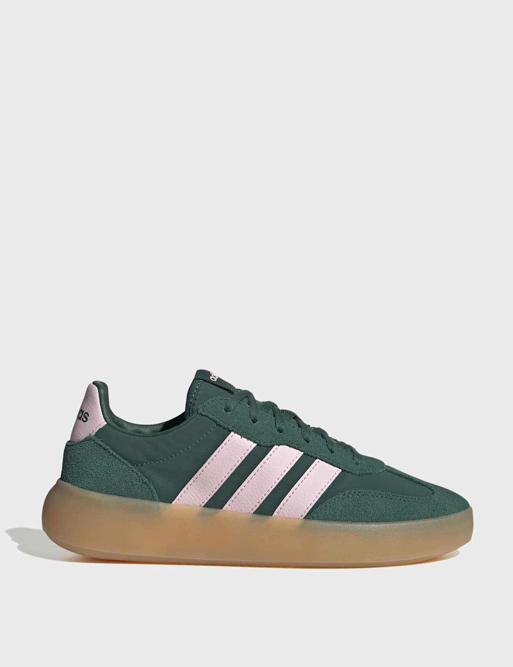 Adidas Women's Barreda Decode Suede Trainers - 5 - Green Mix