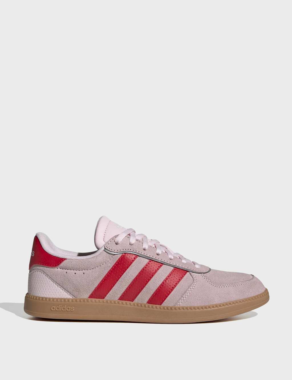 Adidas Women's Breaknet Sleek Trainers - 5 - Pink Mix