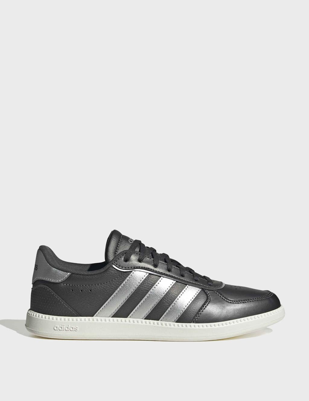 Adidas Women's Breaknet Sleek Trainers - 7 - Grey Mix