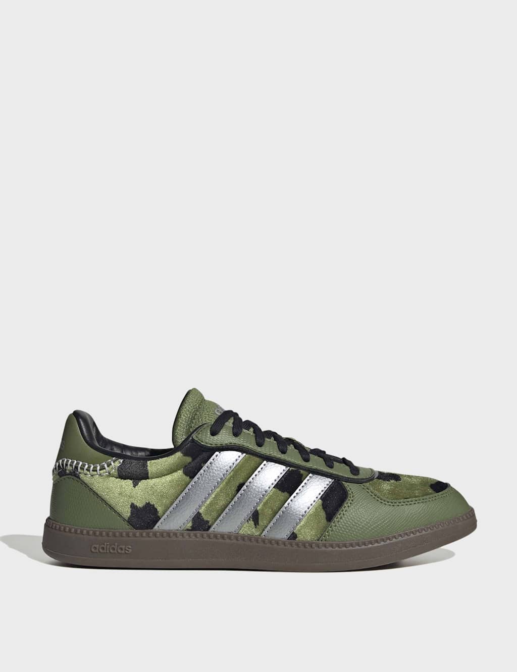 Adidas Women's Breaknet Sleek Animal Print Trainers - 6 - White Mix