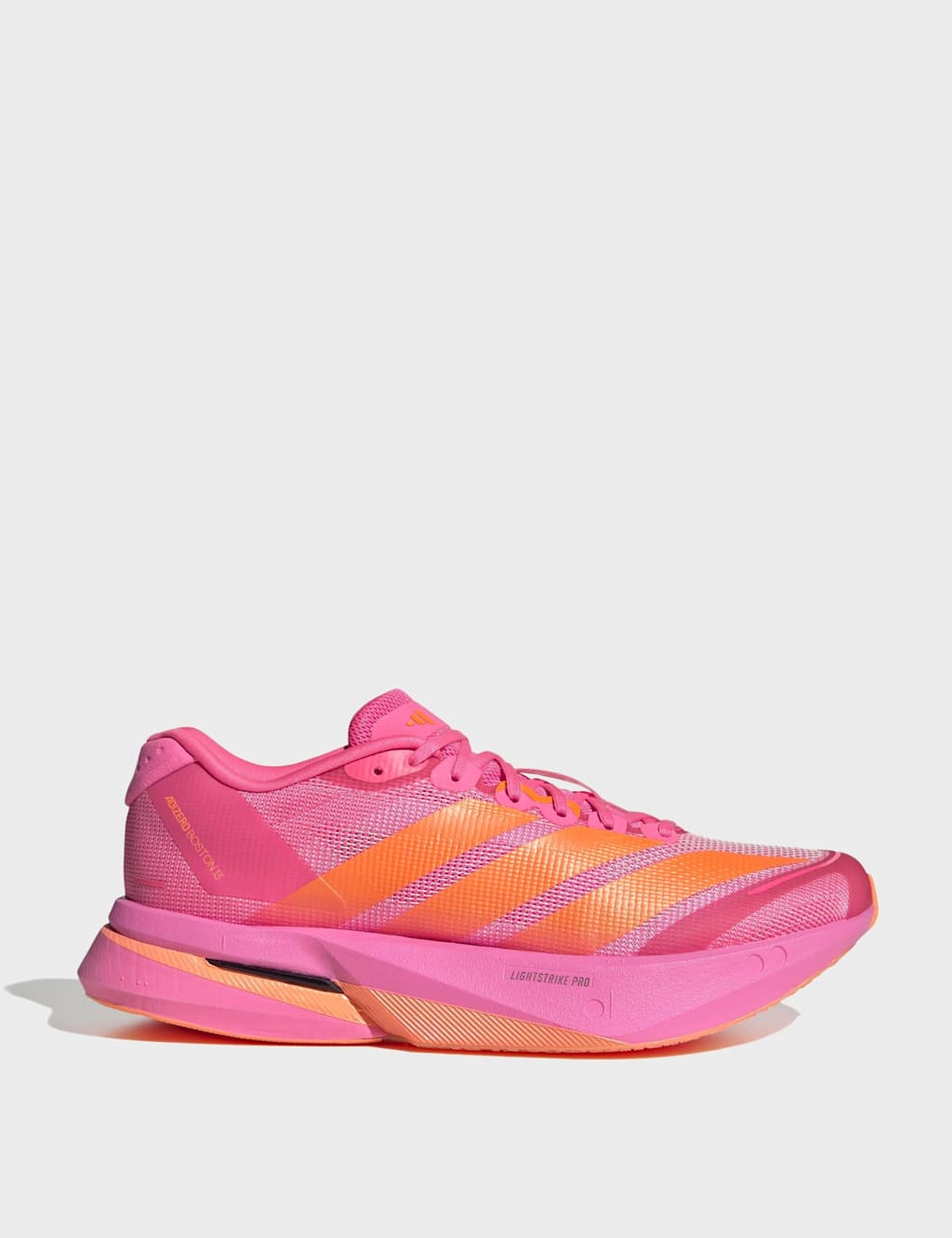 Adidas Women's Adizero Boston 13 Trainers - 5½ - Pink Mix
