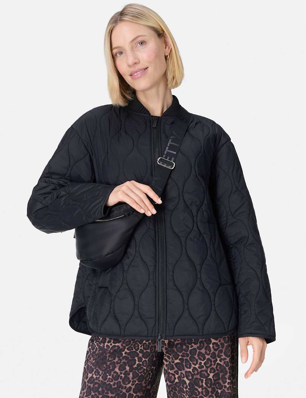 Sweaty Betty Women's On The Move Lightweight Quilted Jacket - Small - Black