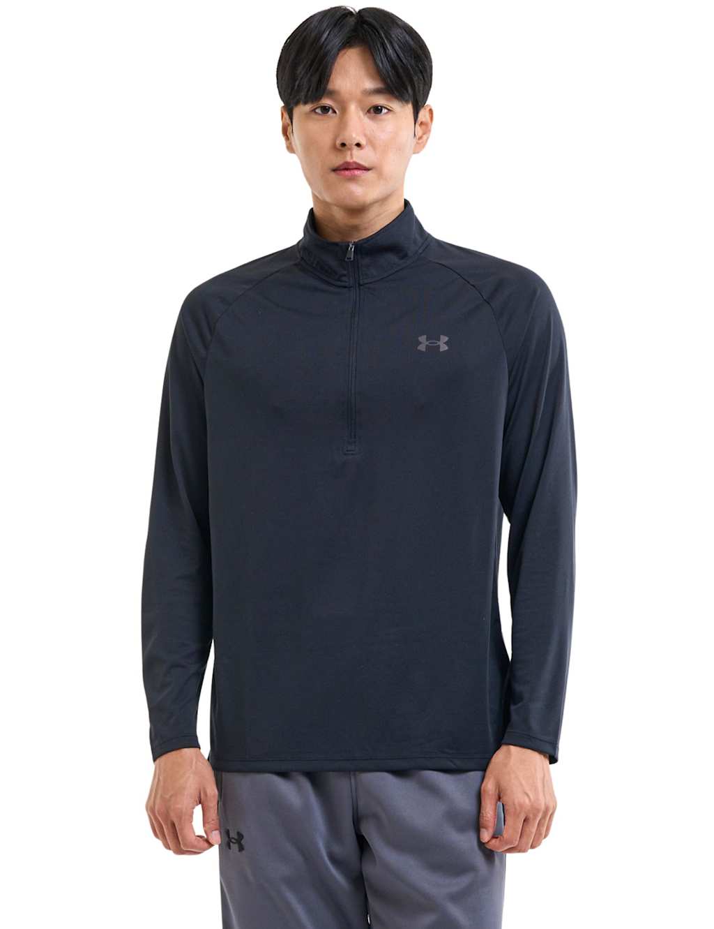 Under Armour Men's Tech 2.0 Half Zip Training Top - XL - Black