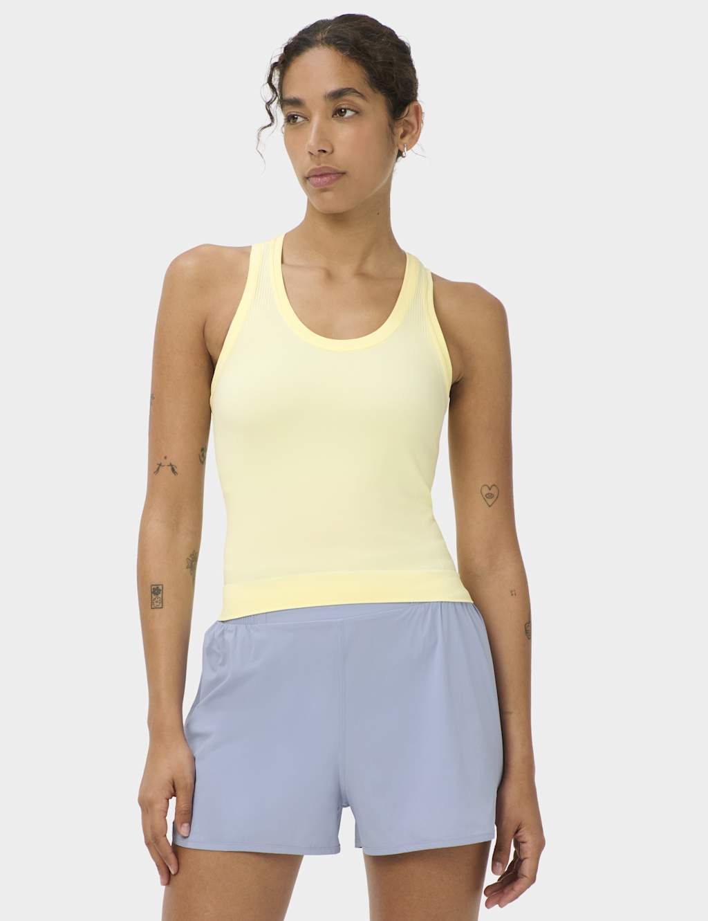 Sweaty Betty Women's Athlete Seamless Crop Vest Top - Large - Lemon