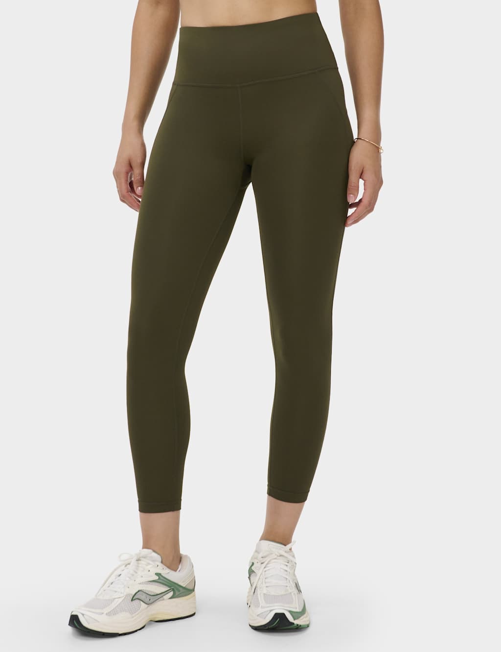 Sweaty Betty Women's All Day High Waisted 7/8 Leggings - Small - Dark Green