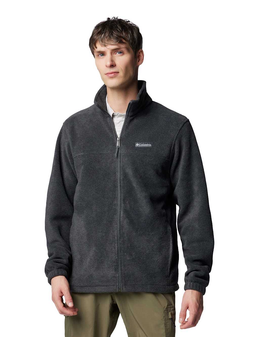 Columbia Men's Steens Mountain 2.0 Fleece Jacket - S - Charcoal