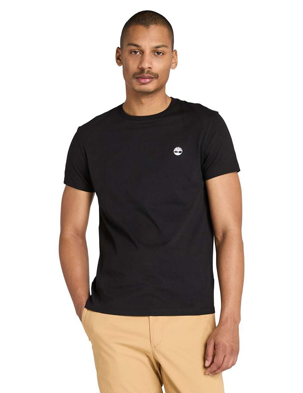 Timberland Men's 3 Pack Dunstan River Pure Cotton T-Shirts - XL - Black
