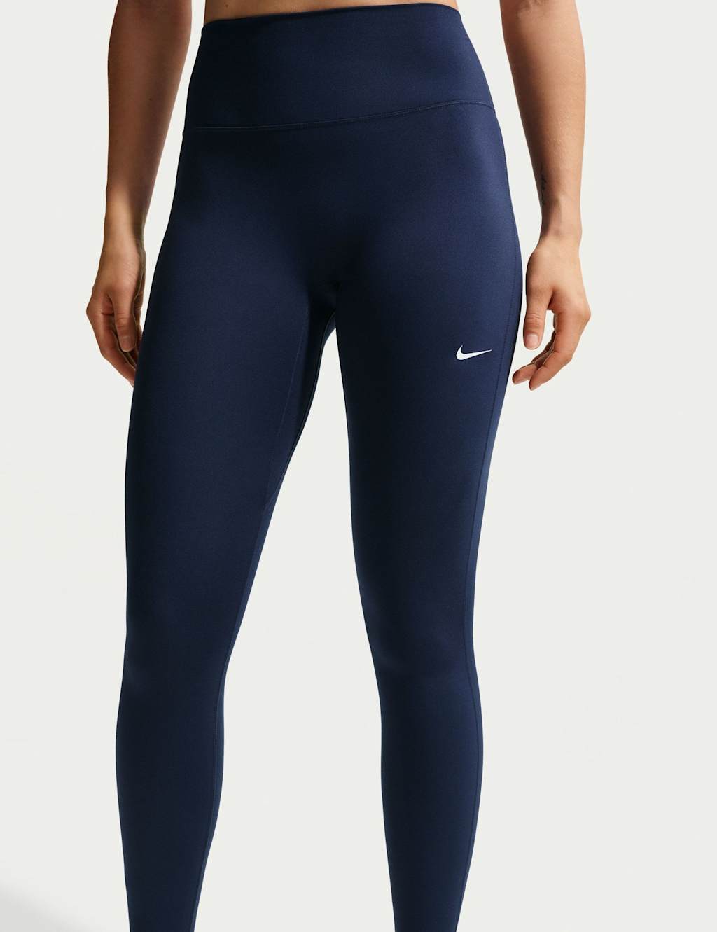 Nike Women's One High Waisted Leggings - Large - Navy - Available at M&S