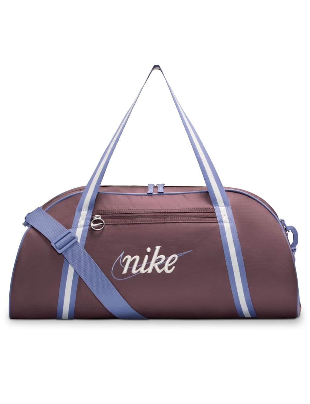 Nike Women's Gym Club Double Zip Training Bag - Dark Purple - Available at M&S