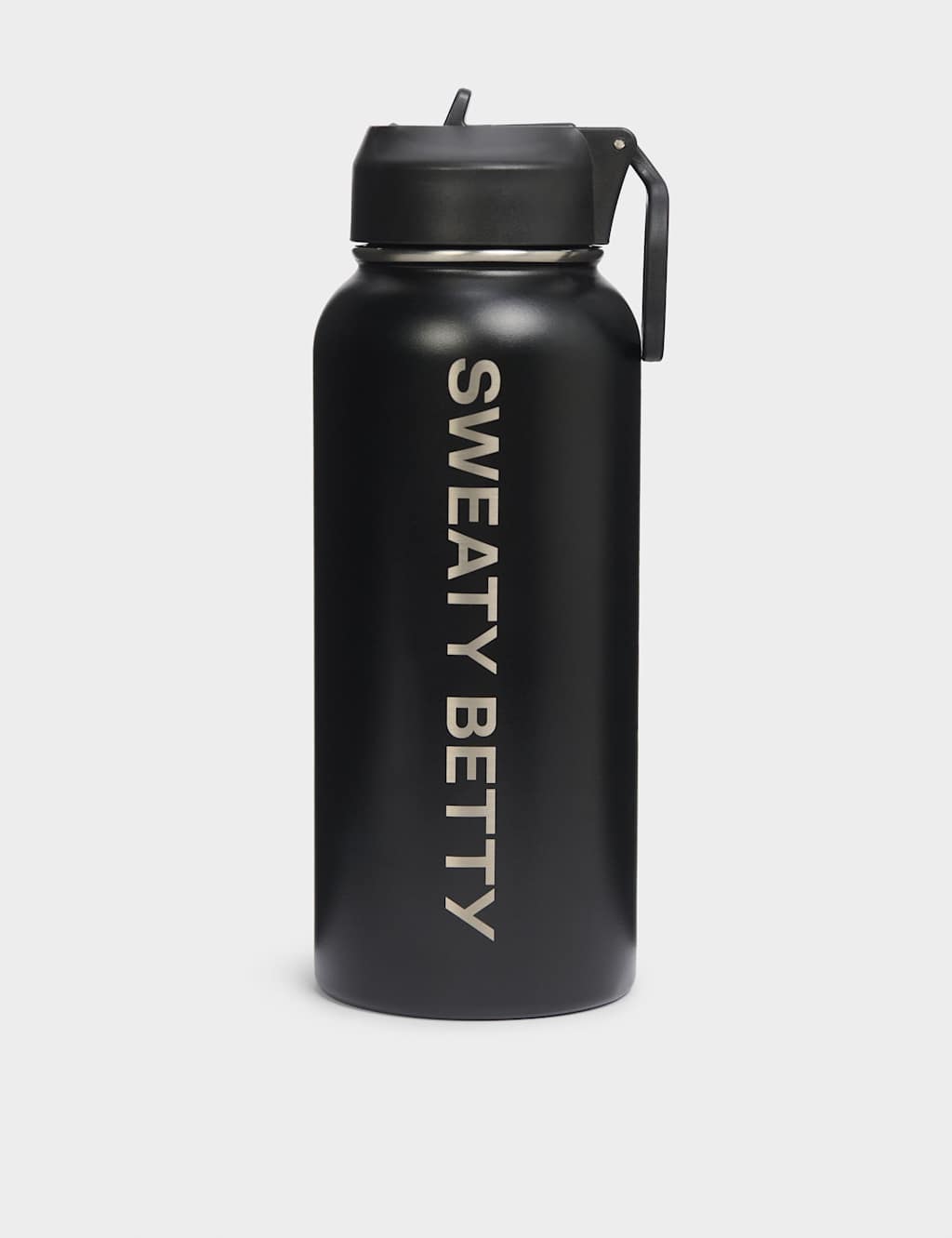 Sweaty Betty Women's Keep It Chill Straw Water Bottle - Black/Black