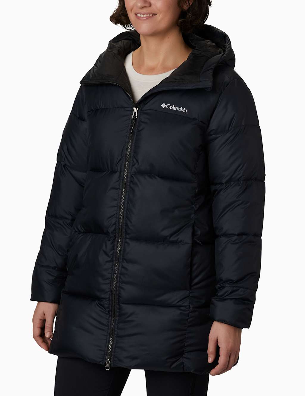 Columbia Women's Puffect II Hooded Padded Puffer Jacket - Small - Black