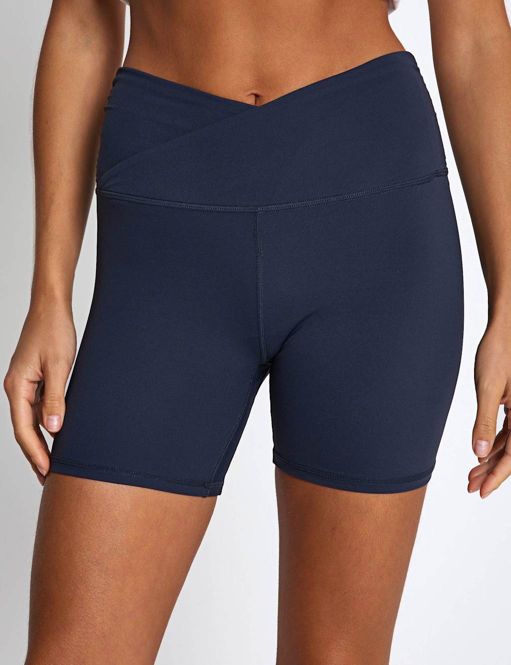 Lilybod Women's Addison Cloud Core Wrap Shorts - Small - Navy