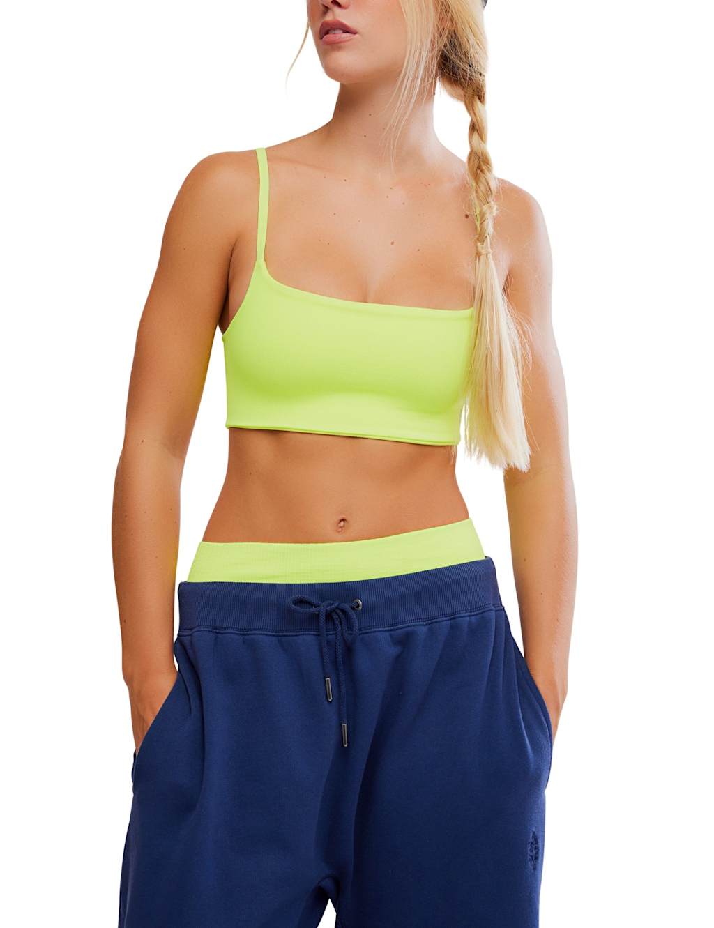 FP Movement Tighten Up Sports Bra Yellow