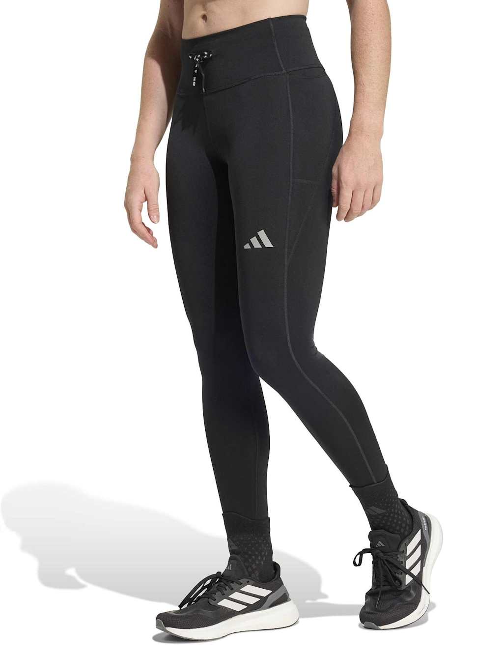 Adidas Women's Run Essentials High Waisted Leggings - Large - Black