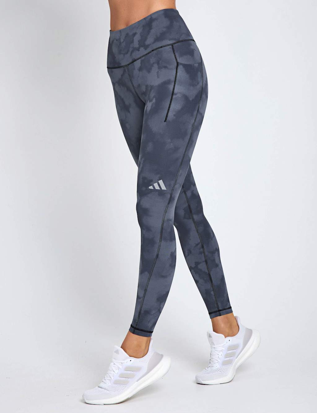 Adidas Women's Climacool Printed High Waisted 7/8 Leggings - Small - Black