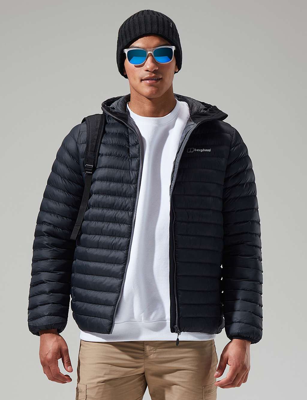 Berghaus Men's Vaskye Hooded Puffer Jacket - XL - Black