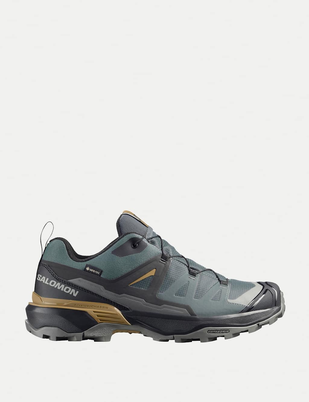 Salomon Men's X Ultra 360 Waterproof Hiking Trainers - 10 - Grey Mix