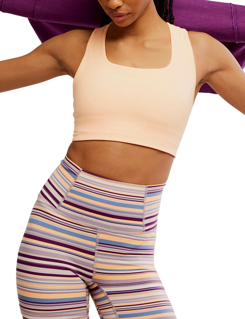 Fp Movement Women's Win Win Non Wired Sports Bra - Large - Coral