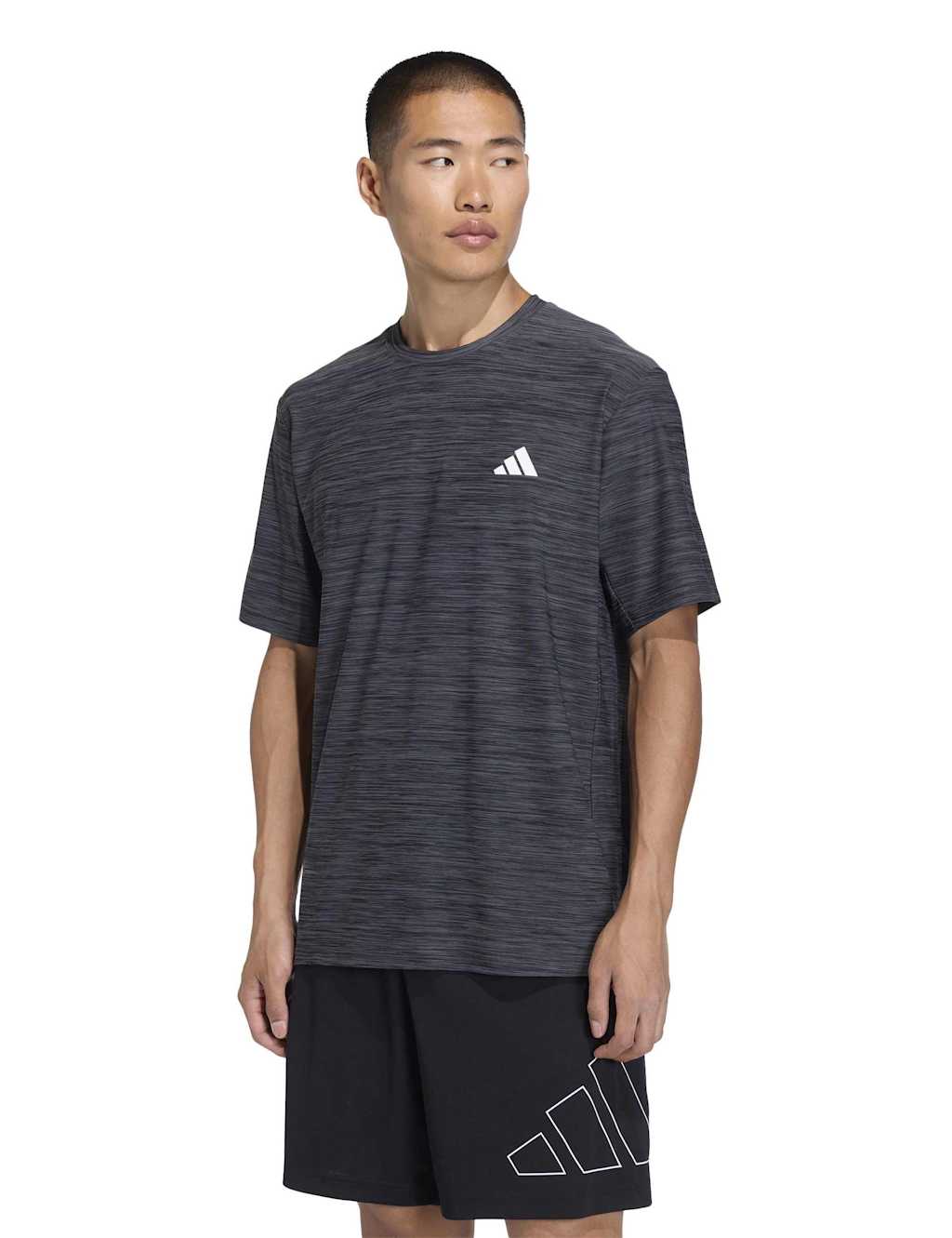 Adidas Men's Workout Essentials Flex Training T-Shirt - L - Grey
